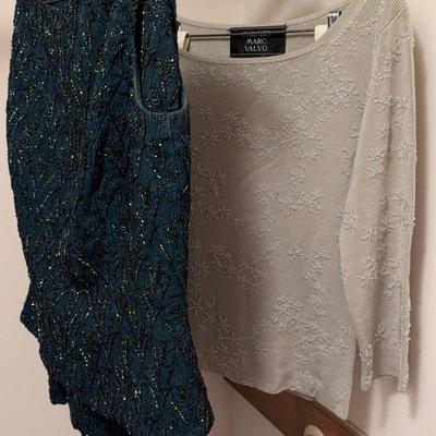 Carmen Marc Valvo Signature Beaded Women's SZ6 