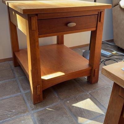 Riverside Handcrafted End Table #2