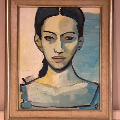 Suzy Keely "Blue Woman" c. 2003