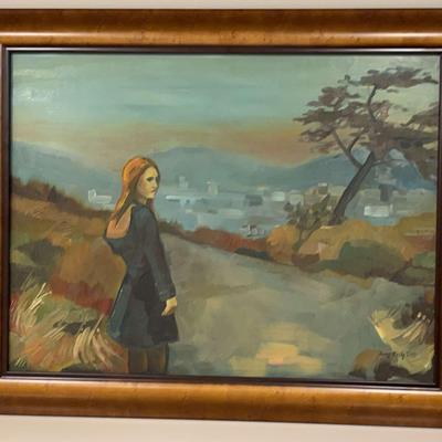 Susy Keely "Overlooking the City" c.2006