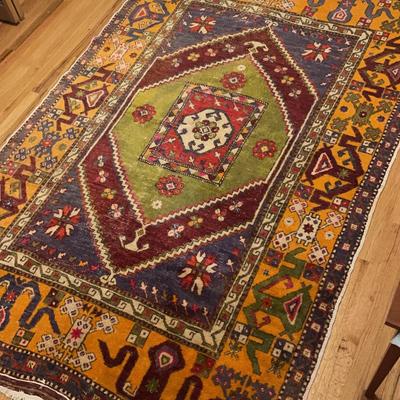 Tepe Hali Kilim Turkish Wool Rug 