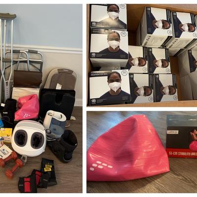 Massagers, Mattress Pad, Walking Aids, Weights And Humidifiers 
