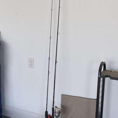 Zebco and Vigilante Fishing Rods With Reels & Accessories