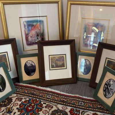 Abstract Photography & Framed Art