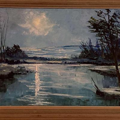 Moonlight Oil Painting