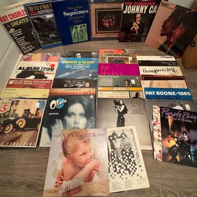Vintage Records #5 Featuring Van Halen, The Jackson 5, Prince, Ray Charles, and Dianna Ross