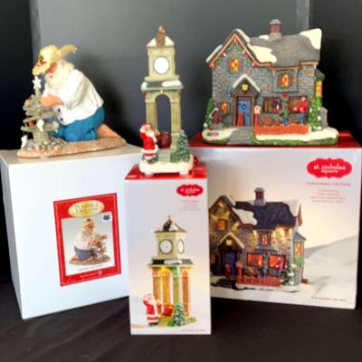 Three Christmas Pieces: Nicholas Square & Department 56