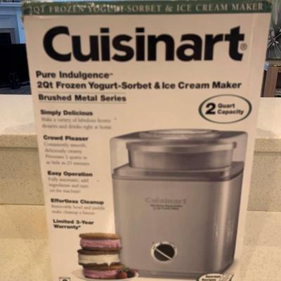 Two Quart Cuisinart Ice Cream Maker