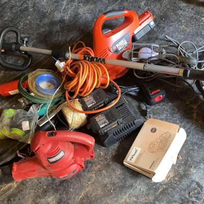 Worx Weed Eater and Craftsman/Black & Decker Blowers 