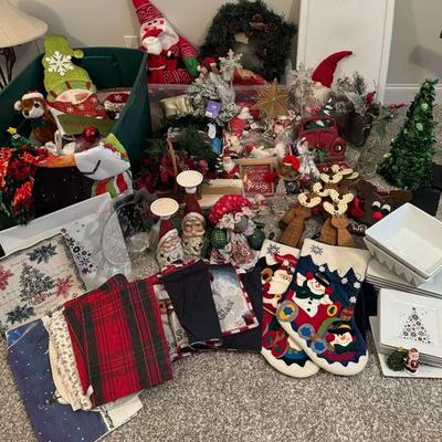 Christmas Stockings, Dolls, & Decorations