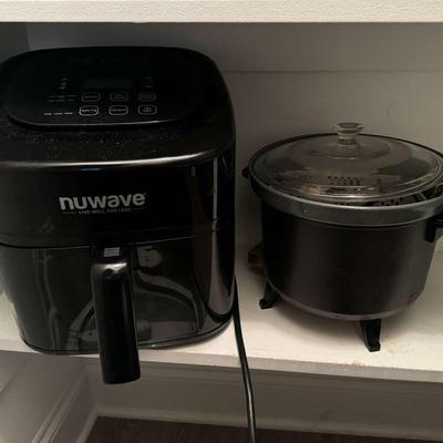 Nuwave Air Fryer And Presto Deep Fryer 