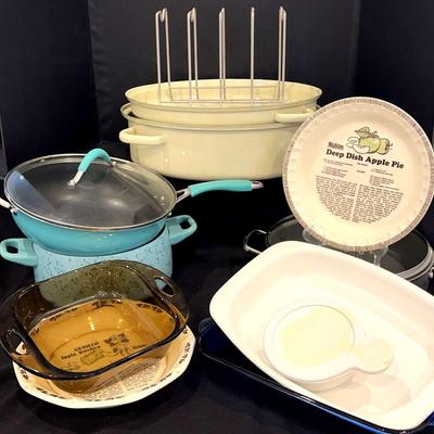 Beautiful Collection of Kitchen Cookware Featuring Pioneer  Woman