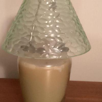 Small ceramic table lamp
