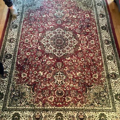 Multicolored rug