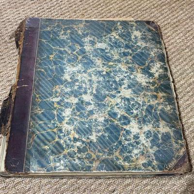 Antique portfolio of 46 book plates