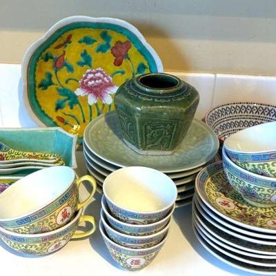Chinoiserie porcelain