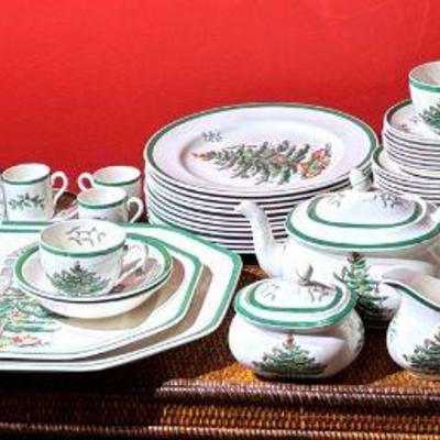 Spode christmas tree china