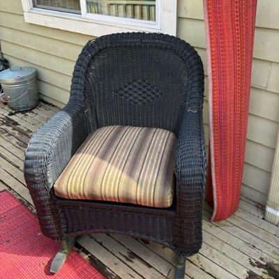 Patio rocking chair
