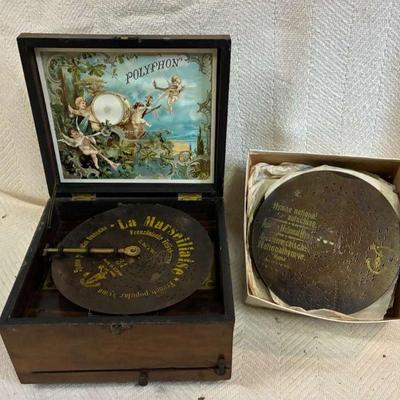 Polyphone music box and music