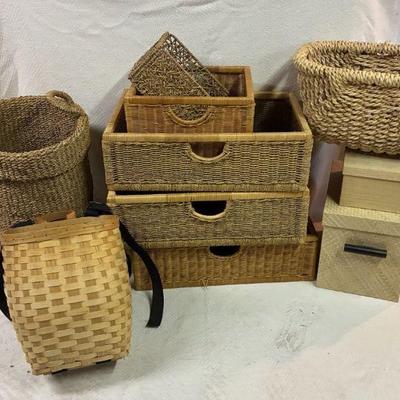 Storage baskets