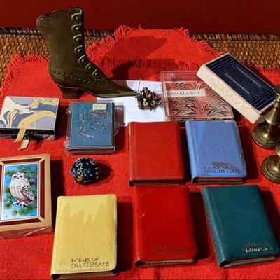 Miniature books other finds