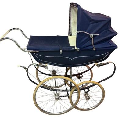 Vintage baby pram or stroller