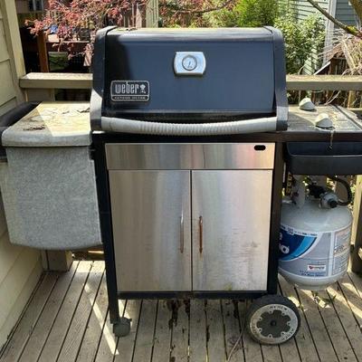 Weber propane grill