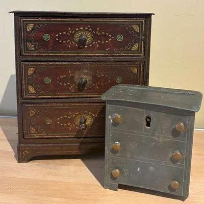Antique tin boxes macfarlane lang drawer tin lock box