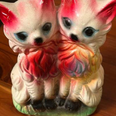 Vintage Ceramic Cats 