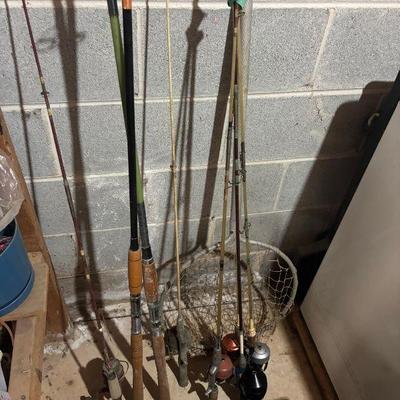 Vintage Fishing Equipment - Rods, Reels, Tackle Boxes, Lures and Accessories