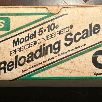 RCBS Model 5-10 Magnetic Reloading Scale