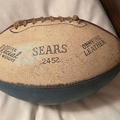 1960’s Sears 2452 Official Leather Football