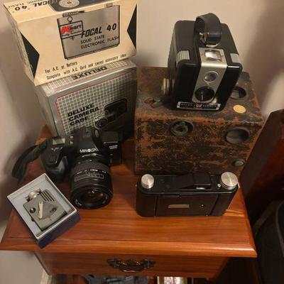 Vintage Cameras and Camera Equipment