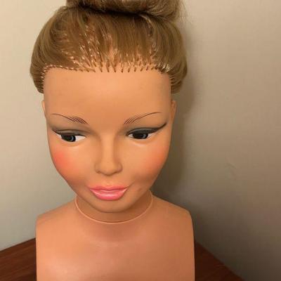 Vintage Mannequin Head 