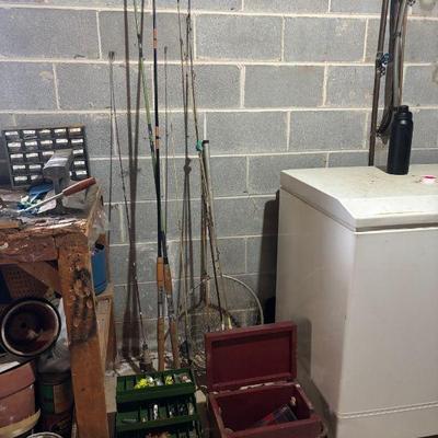 Vintage Fishing Equipment - Rods, Reels, Tackle Boxes, Lures and Accessories