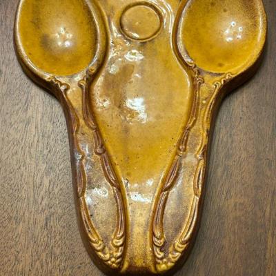 Double Spoon Rest Pottery 
