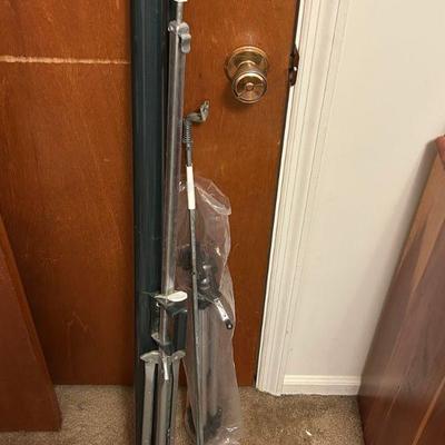 Vintage Retractable Film Projector Screen