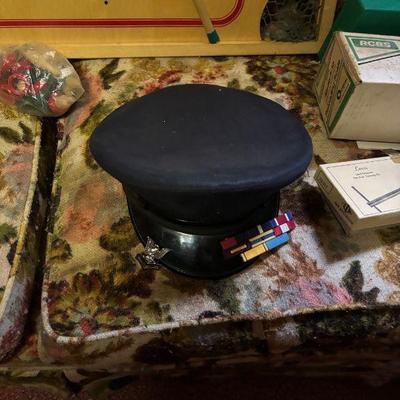 Vintage Firefighter Dress Cap