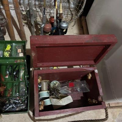 Vintage Fishing Equipment - Rods, Reels, Tackle Boxes, Lures and Accessories