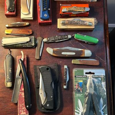Vintage Pocket Knife Collection - Old Timer, Case and more!