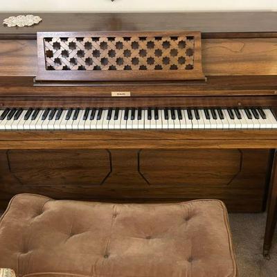 Vintage Bach Upright Piano