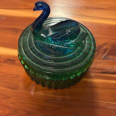 Glass Chicken/Hen Dish 