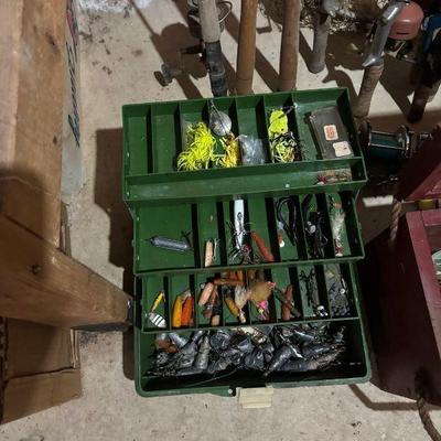 Vintage Fishing Equipment - Rods, Reels, Tackle Boxes, Lures and Accessories