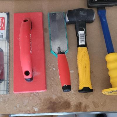 Assorted Home Improvement & Hand Tools - Miter Box, Stapler, Hammer, More!