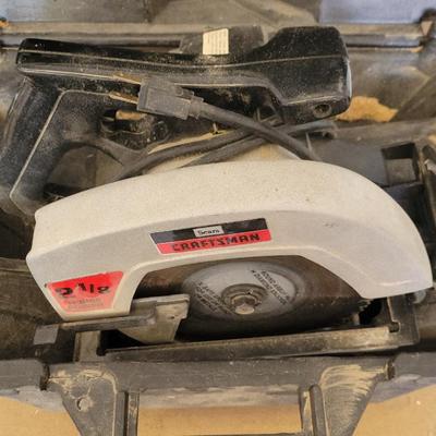 Sears Craftsman Circular Saw in Case - For Woodworking Projects