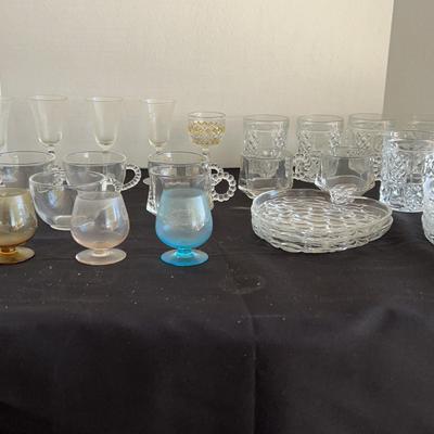 Vintage Glassware Collection - Mixed Lot