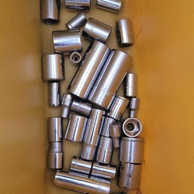 Large Lot of Assorted Wrenches, Sockets, and Hand Tools