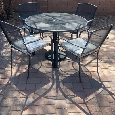 Outdoor Metal Table And Chairs
