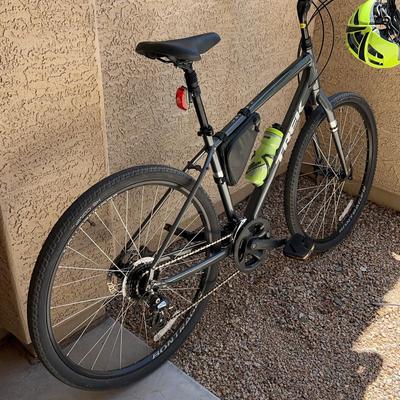 Trek Hybrid Bike with Safety Helmet & Accessories