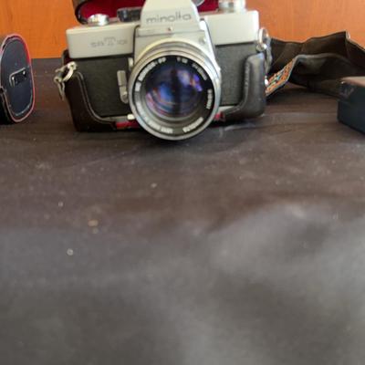 Minolta SR-T 101 Lens And Other Accessories